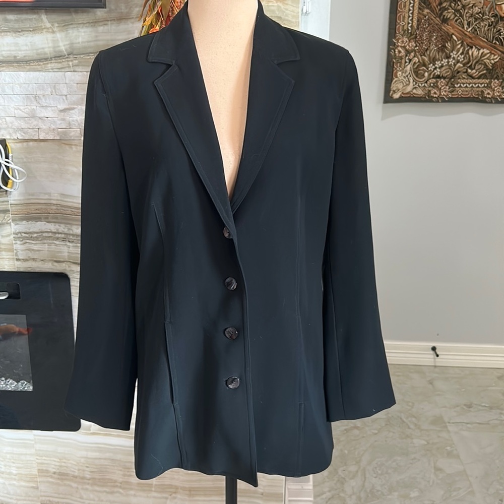 Chicos Platinum Blazer Size 0‎ (Chicos) (881)